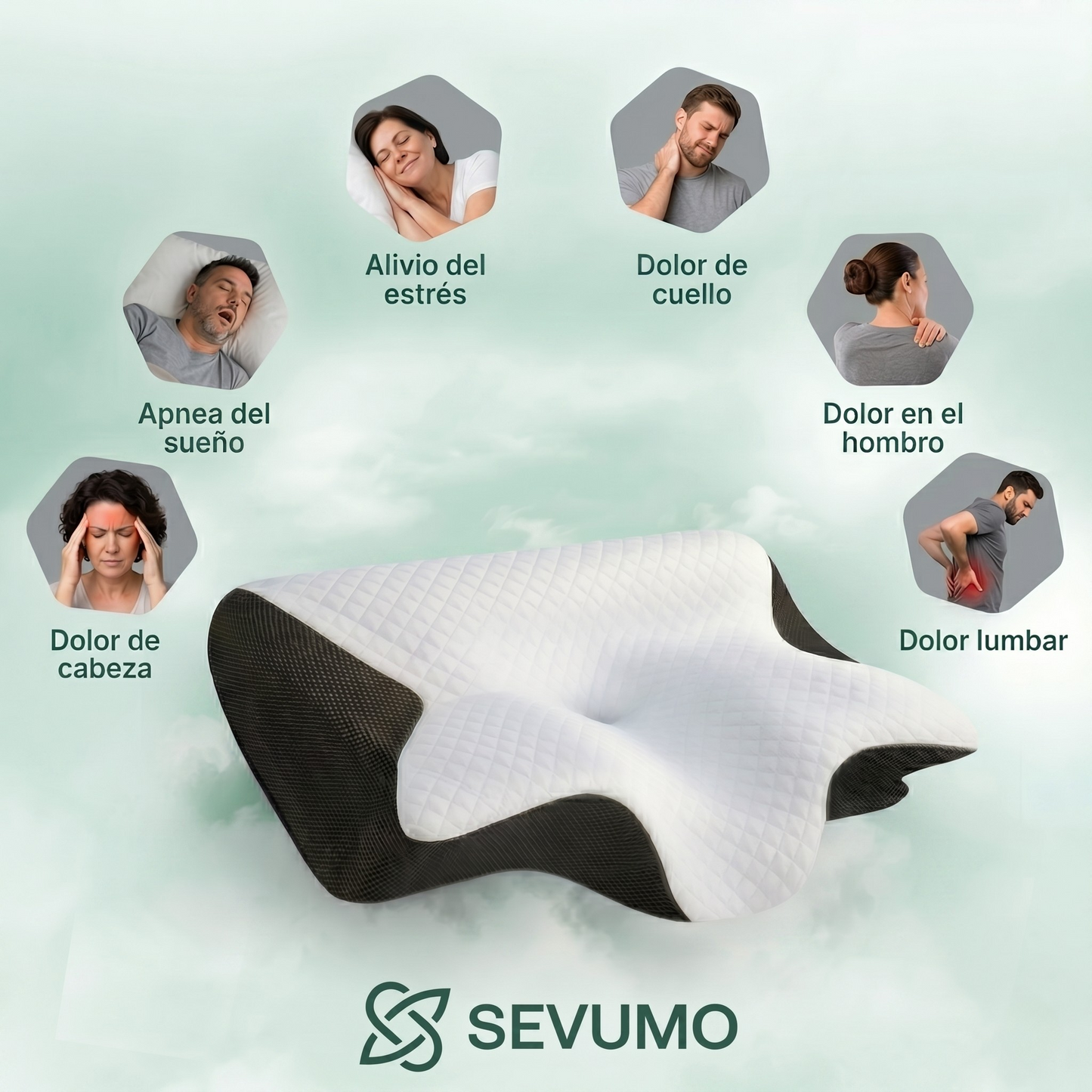 Almohada Cervical Cloud